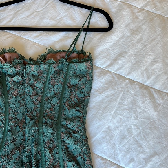 House of CB | Dresses | House Of Cb Size Medium Joelle Lace Underwire Midi Cocktail Dress New 